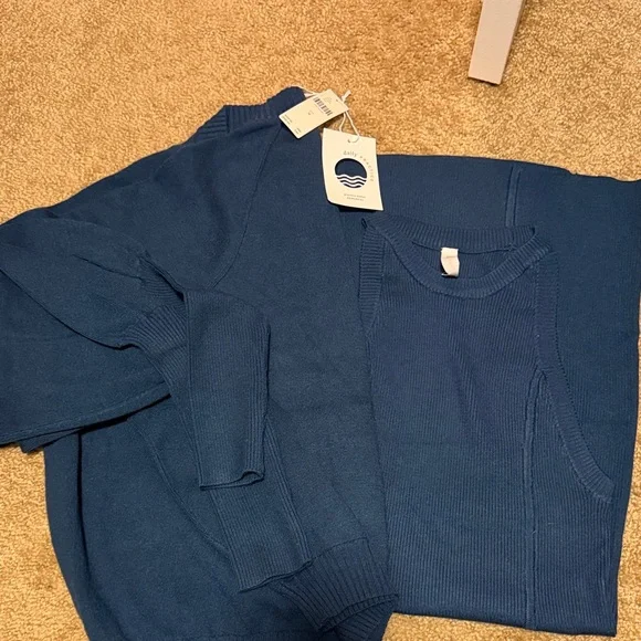 Anthropologie Daily Practice Sweater Dress Set - Picture 4 of 5